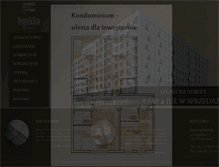 Tablet Screenshot of legnickastreet.pl